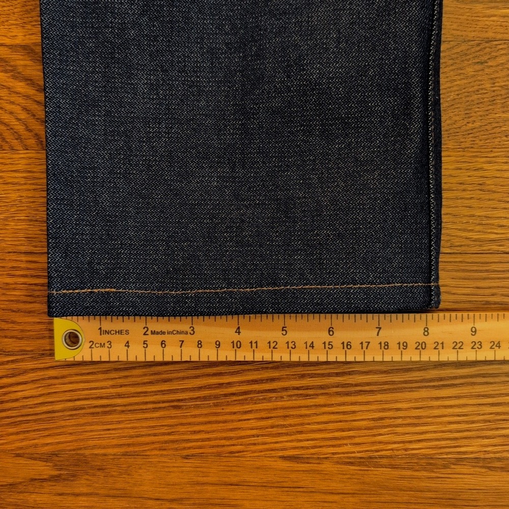 Wrangler 13MWZ Jeans 33x33 Cowboy Cut Rigid Indigo Denim Western Workwear NWT - Picture 6 of 9